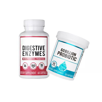 HERCULEX™  - DIGESTIVE ENZYMES 60CT + 60B PROBIOTIC 30CT